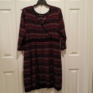 LaneBryant quarter length sleeve dress. Size 18/20